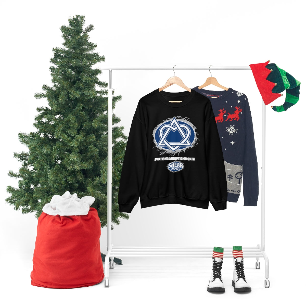 National Adoption Month Crewneck Sweatshirt