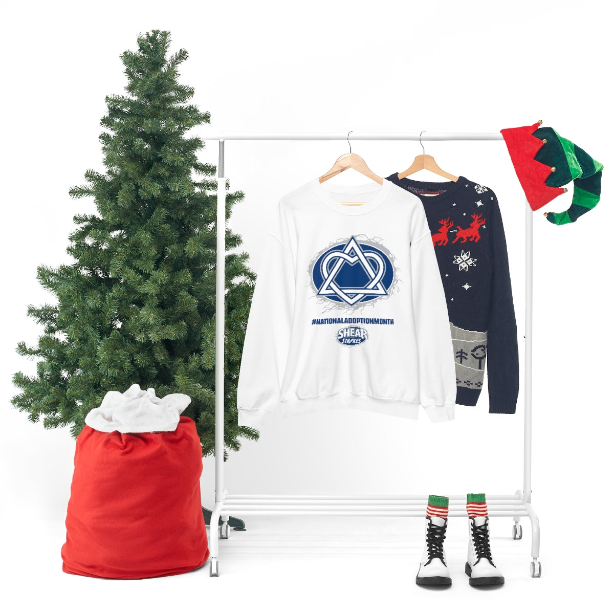National Adoption Month Crewneck Sweatshirt