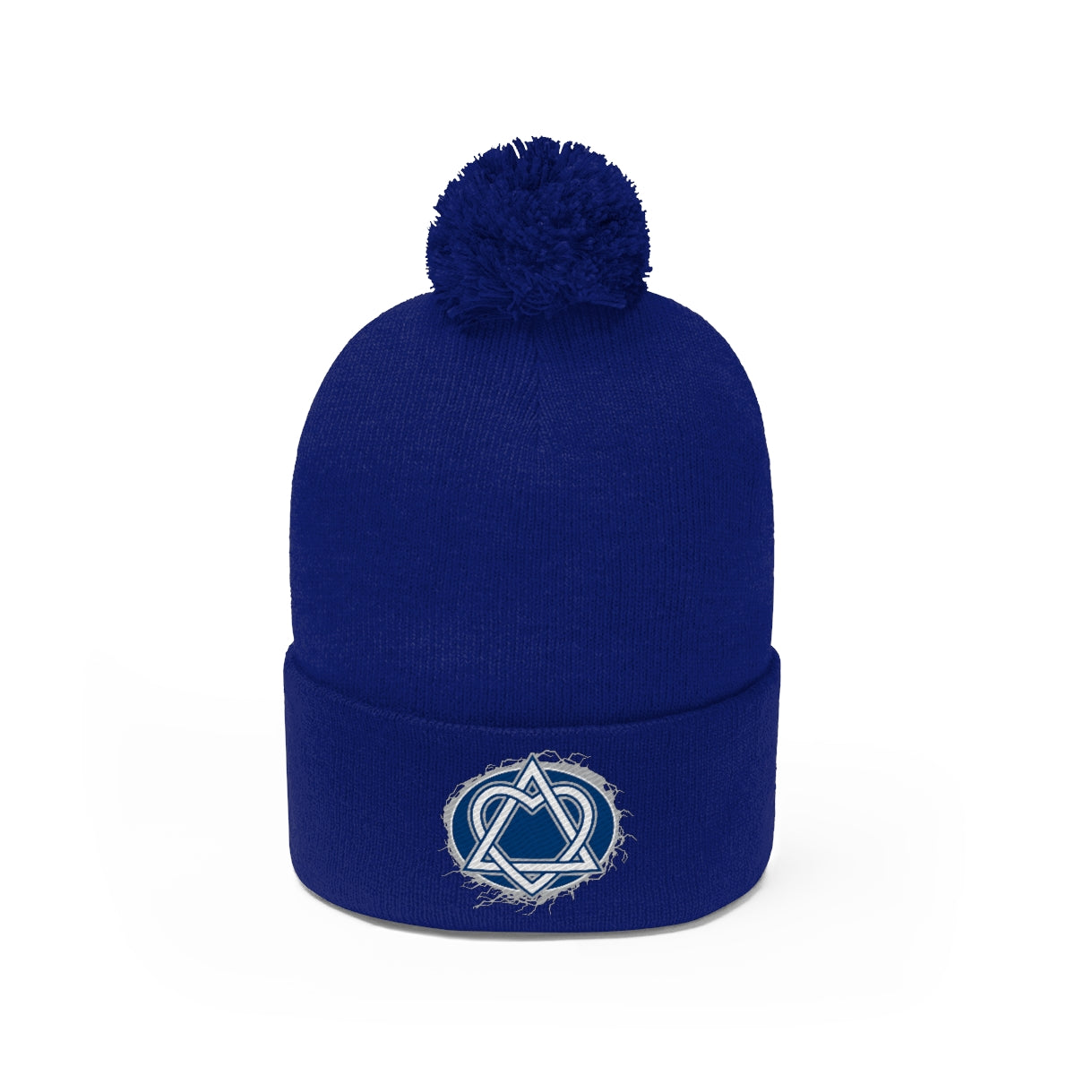 Adoption Logo Pom Pom Beanie