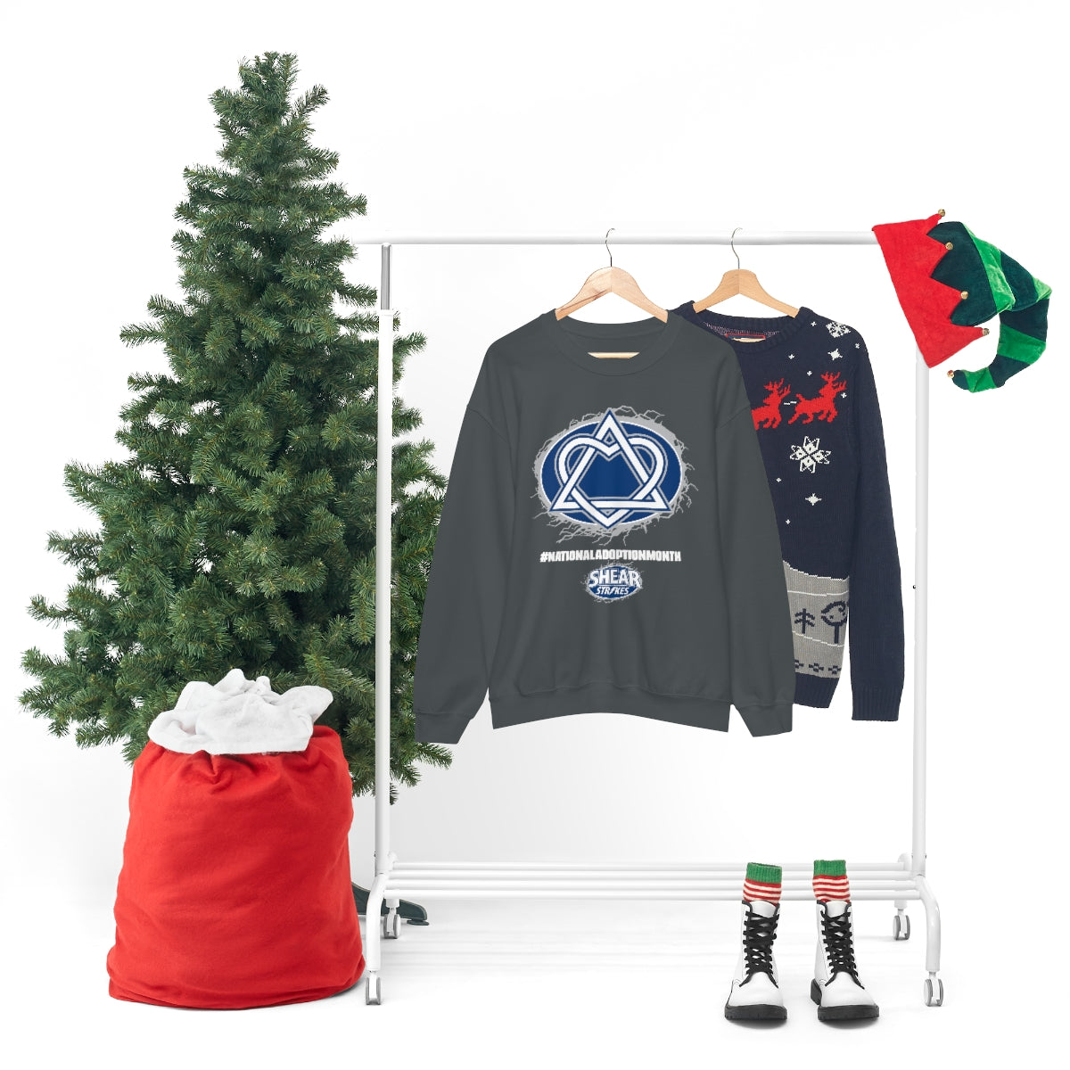 National Adoption Month Crewneck Sweatshirt