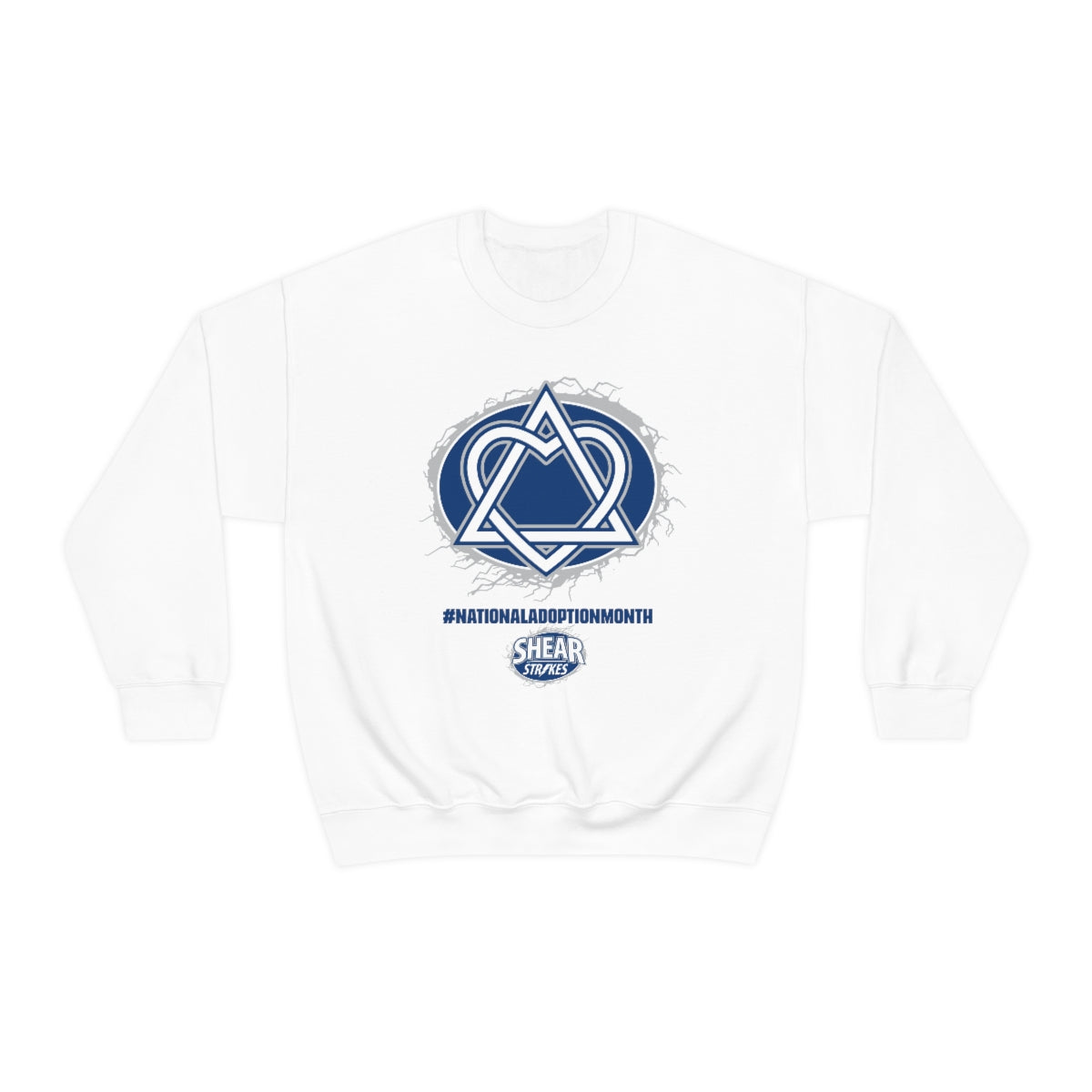 National Adoption Month Crewneck Sweatshirt