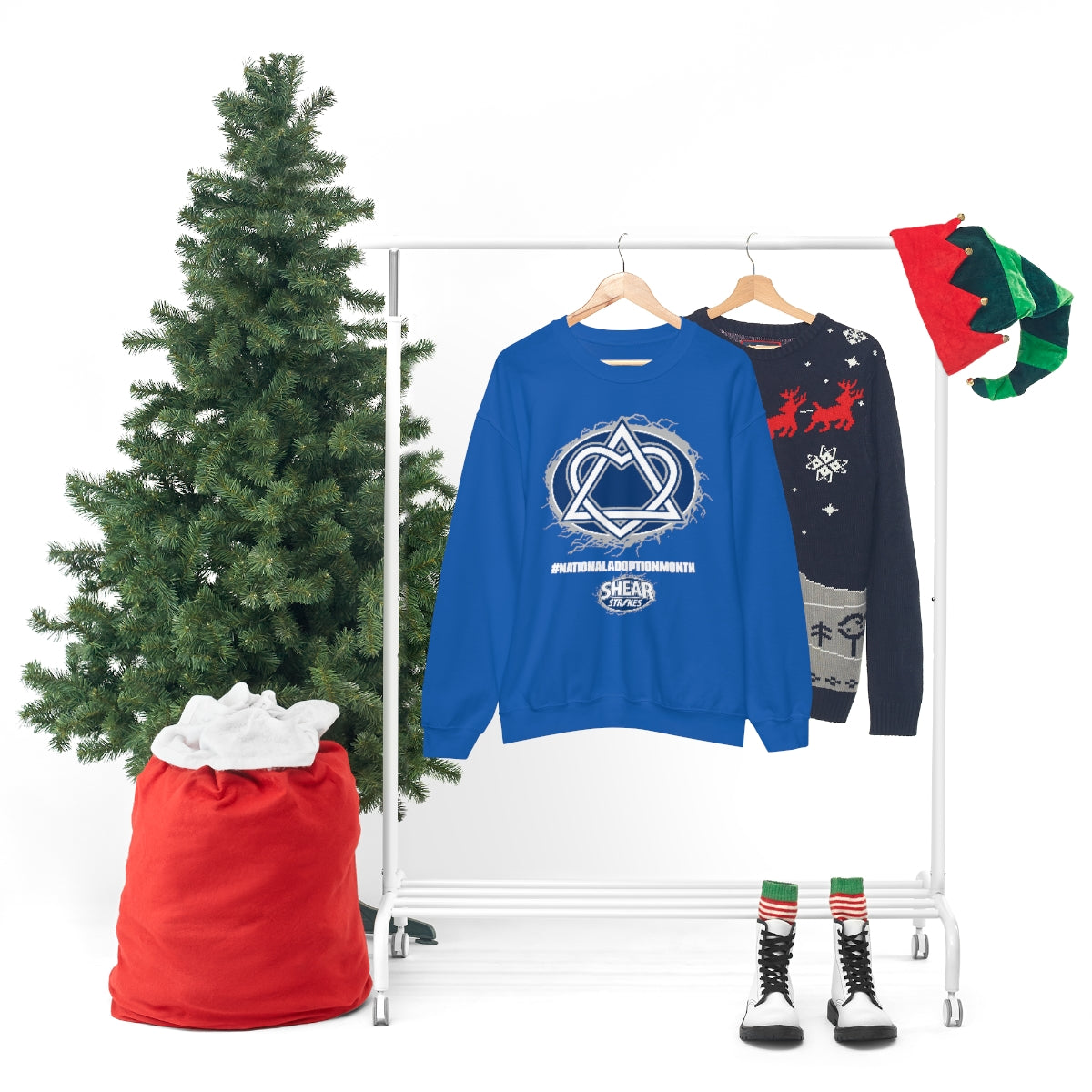 National Adoption Month Crewneck Sweatshirt