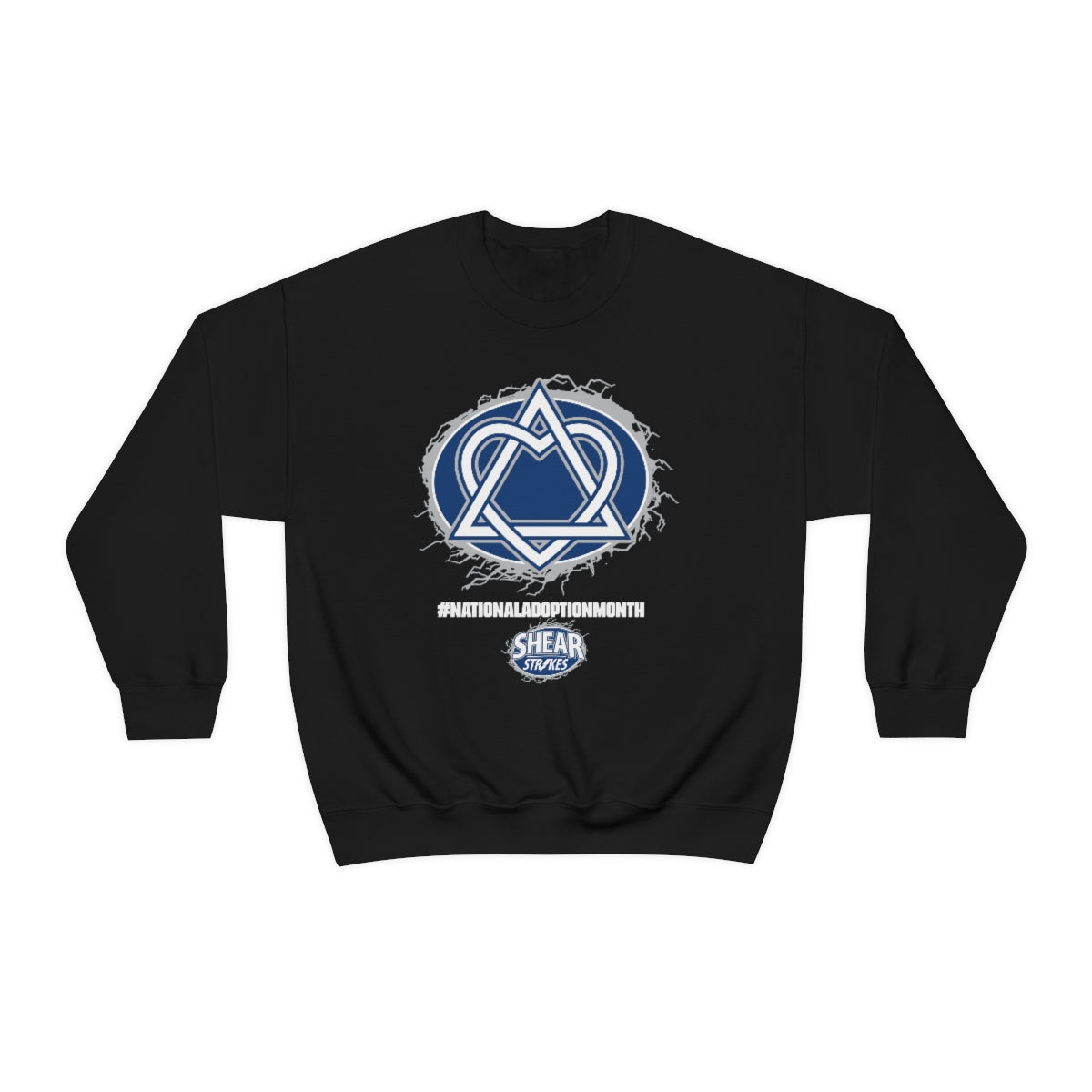 National Adoption Month Crewneck Sweatshirt