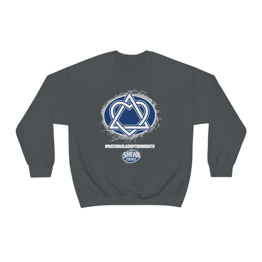 National Adoption Month Crewneck Sweatshirt