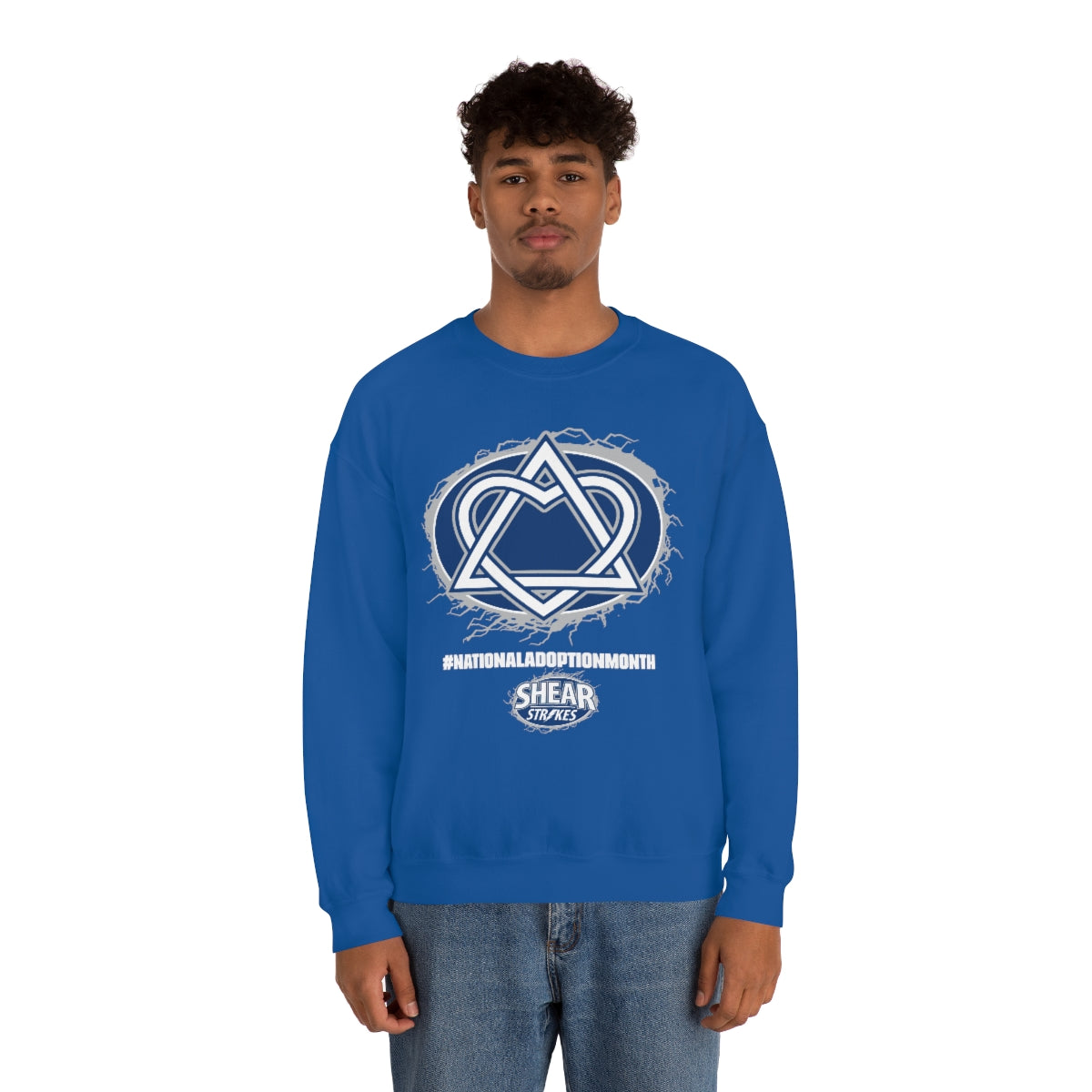 National Adoption Month Crewneck Sweatshirt