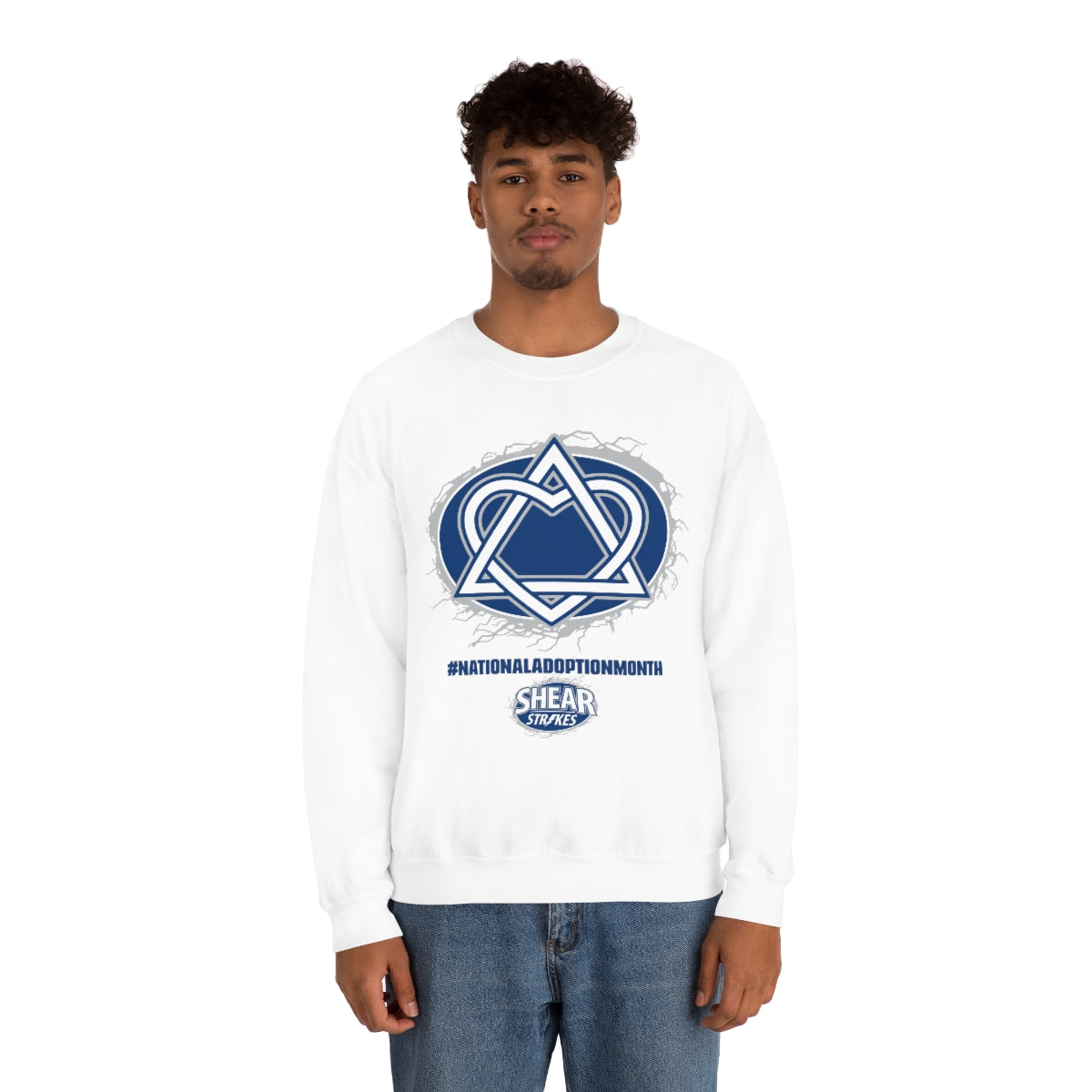 National Adoption Month Crewneck Sweatshirt