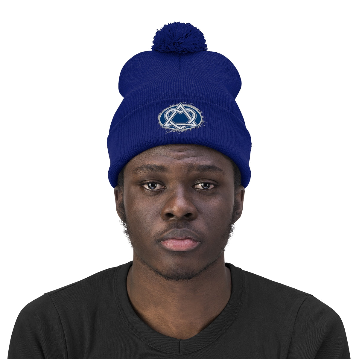 Adoption Logo Pom Pom Beanie